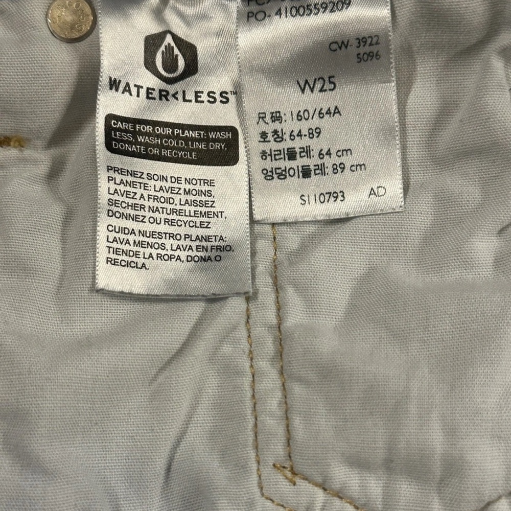Levi’s Premium 501 Original Shorts, Women's Size 25 Ojai Frost Light Indigo - Picture 5 of 7